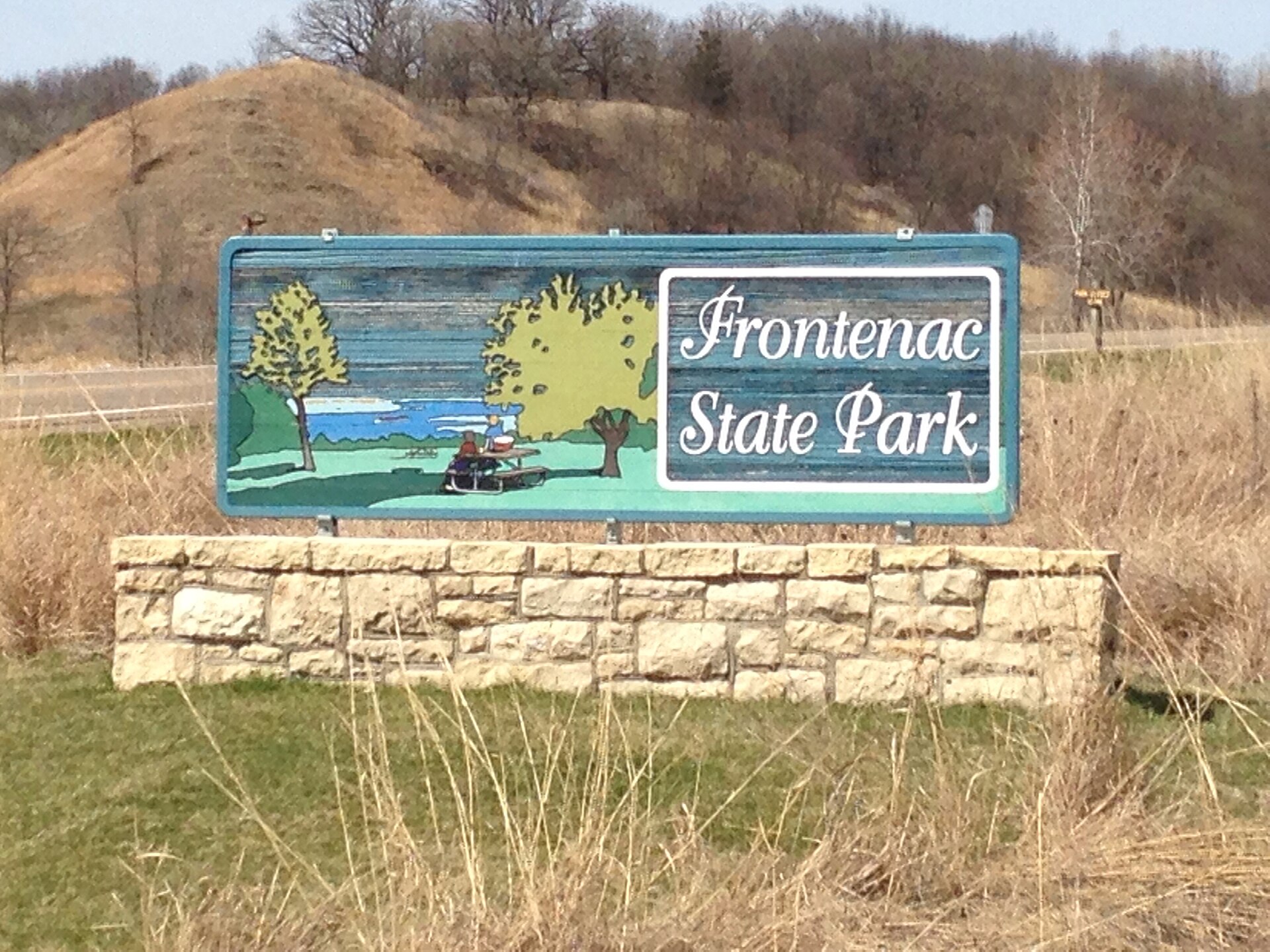 Entrance sign