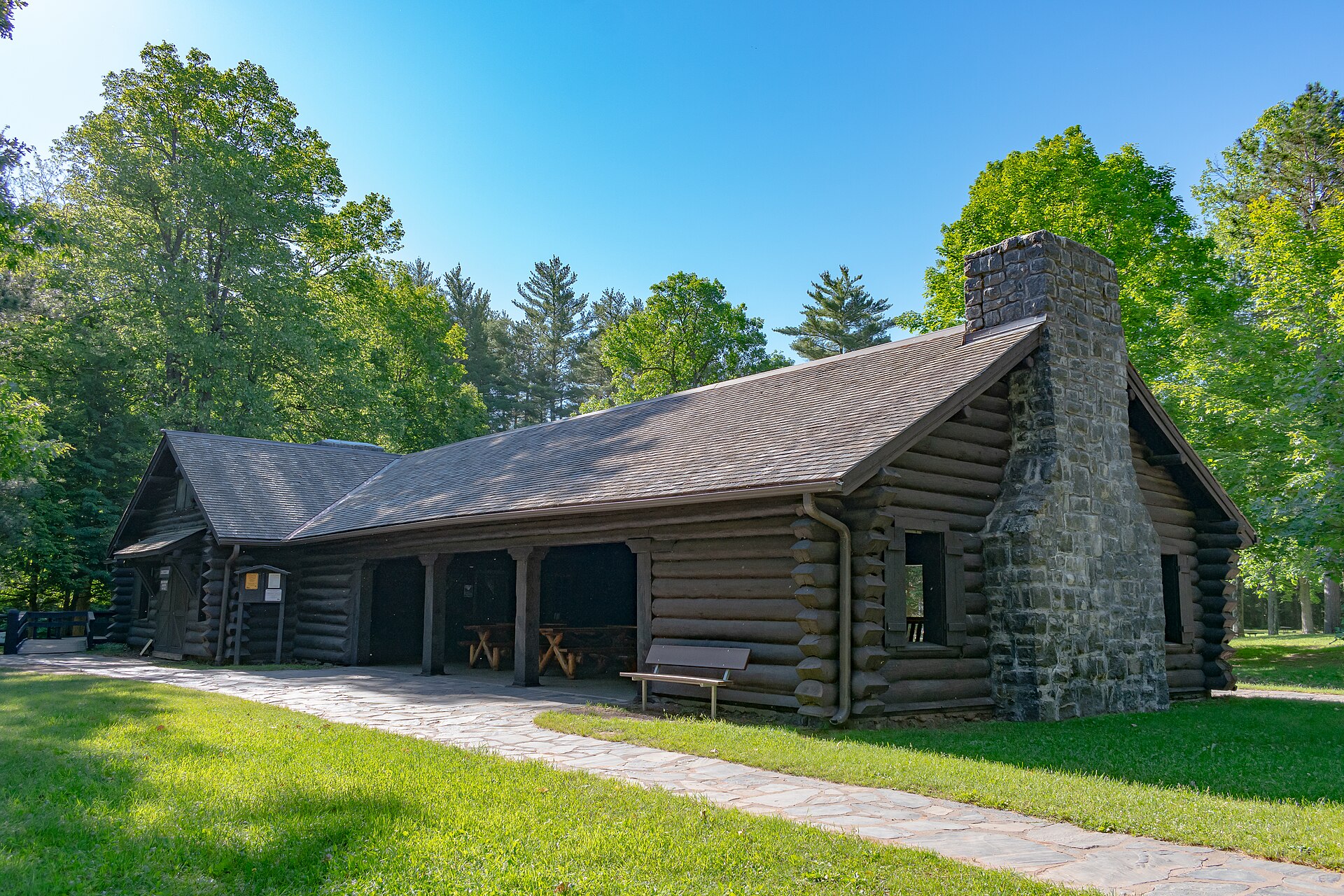 Combination Building and Patio